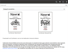 Tablet Screenshot of nakobu-shop.de